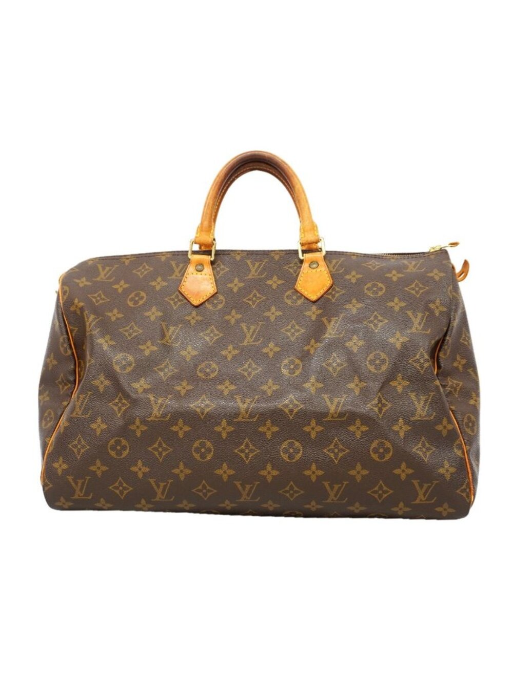 Louis Vuitton Handbag Monogram Speedy 40 Brown